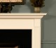Simple design features make up the St James mantel.