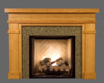 Bridgewater Custom Wood Fireplace Mantel
