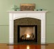 Arched breast and raised panels add elagance to the Lexington mantel surround.