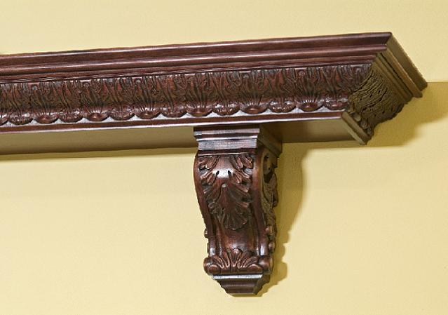 Detail image of shelf.