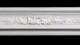 Mantel freize.