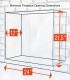 The minimum firebox dimensions to accept the DFI2309 Dimplex Fireplace Insert.