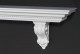 Monarch corbel and rope detail.