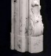 The plinth block on the leg is capped with acanthus leaf detail