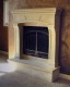 The Bungalow stone mantel weighs 1/3 that of quarried stone.