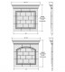 Specifications for overmantels.