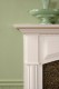Detail image of the Lexington fireplace mantel.