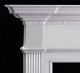 Note:  Special Production. Contact us if you would like this mantel without any appliques