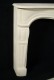 All the fine hairline details are reproduced in our marble mantels