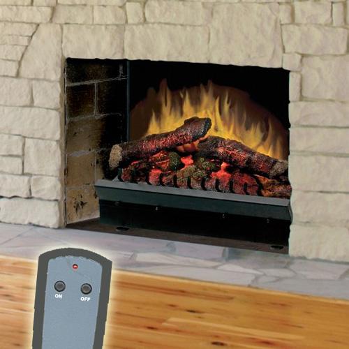 The Dimplex Deluxe Electric Fireplace Insert is the perfect upgrade for your existing wood-burning fireplace. After removing the wood grate, insert the DFI2310 into your fireplace, plug it in and you're ready for some true fireplace ambiance, with or without heat!