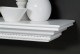 Monarch shelf available with or without corbels.