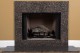 Baltic Browm marble facing shown with riser.