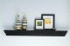Not all shelves are attached over fireplaces.