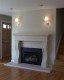 The Novel shown with optional hearth.