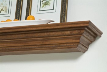 Highland Shelf, detailed image.  Model available is Oak/Numeg