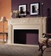 Royale Botticino Marble Mantel - ivory and light beige coloring