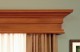 Detail image of the trend wood cornice.