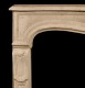 The Provence Louis XV Mantel has a gentle arches