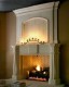 Stone Overmantel.