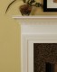 Detail image of the Westin fireplace mantel.