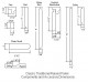 Raised panel components.