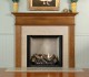 Golden Sand Granite shown with Monticello mantel.