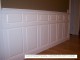 Raised panels painted white.