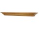 Highland mantel shelf in oak.