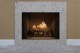Limestone surround shown with optional riser.
