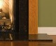 Detail image of fluted leg.