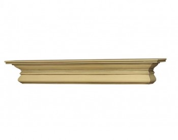 The Courtland Mantel is available with any of our beautiful glaze finishes, if desired.  French Country styling.