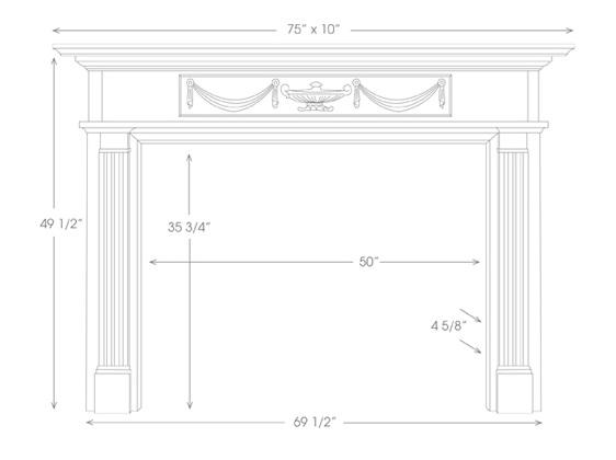 Hamilton Mantel Illustration Diagram