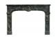 The Fontaine Marble Mantel Surround in green marble