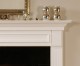 Detail image of the Fredricksburg fireplace mantel.