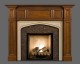 Add a granite facing kit to your fireplace.