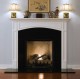 Black granite shown with Chambersburg mantel.