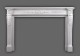 The Auguste Louis XVI Marble Mantel has fine details