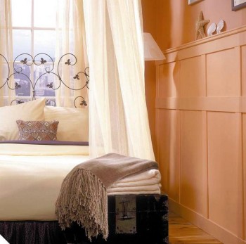classic American wainscoting system.