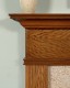 Detail image of the Monticello Mantel