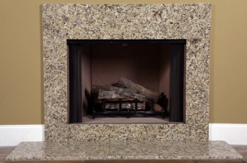 Venetian gold granite shown with optional riser.