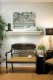 The Vicksburg fireplace mantel shelf.